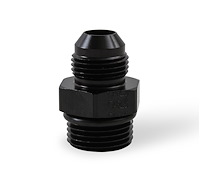 Ano-Tuff Radiused Port Adapter -8AN Male Flare to 7/8"-14 (-10AN O-Ring Port)