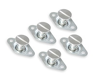 Self-Eject Quarter-Turn Fasteners