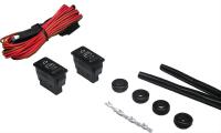 Universal Illuminated Switch Kit Black Plastic