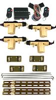 Keyless Entry/Power Door Lock Kit 4-Channel