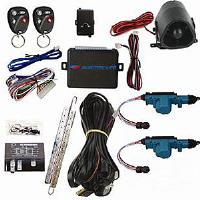 Keyless Entry/Power Door Lock/Alarm Kit For 2-Door Vehicles