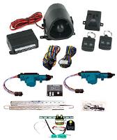 Keyless Entry/Power Door Lock/Alarm Kit For 2-Door Vehicles