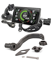 28600 A-Pillar Display Mount & Insight CTS3 Digital Gauge Monitor Kit for 2015-2019 Chevy Silverado, GMC Sierra 2500, 3500HD