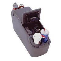 Console Storage For Mini Vans Gray