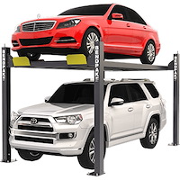 HD-7P Four-Post Vehicle Lift - Narrow-Width, 7,000 lbs. Capacity, 82 in. Max Rise