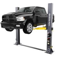 Floorplate Open-Top Two-Post Car Lift [12APF, 12,000 lb. Capacity, 144.750 in. Height, 208-230V 1-Phase]