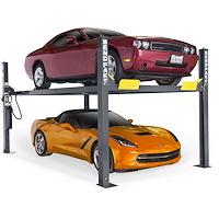 HD-9 Four-Post Parking Lift, 9,000-lb. Capacity