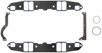 H/P Intake Gasket Chrysler: 1967-87 318 4-bbl, "68-"73 340, "71-"80 360 Gasket Material: Composite W/Printoseal