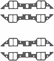 H/P Intake Gasket Replacment Set of Four Facing Pieces for P/N 375-1214 and 375-1215