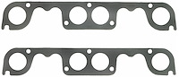 Small Block Chevy Exhaust Header Gasket Round (Brodix spread port)
