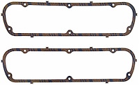 Blue Stripe Cork-Rubber Valve Cover Gasket Set for 1962-1986 Ford and Mercury Small Block V8 260, 289, 302 except Boss, 351W