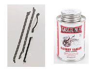 H/P Oil Pan Gasket Kit Rubber-coated multipiece