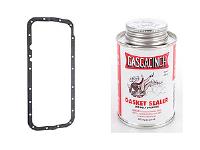 H/P Oil Pan Gasket Kit Rubber-coated 1-piece