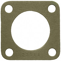 CARBURETOR MOUNT GASKET; 1961-1957 VOL L4 1580cc 1.6L OHV; 1964-1963 FV L4 1780cc 1.8L OHV; 1968-196