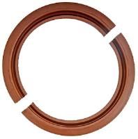 Fluoroelastomer 2-Piece Rear Main Seal Gasket for 1958-1980 Chrysler, Dodge and Plymouth 361-440 Big Block V8