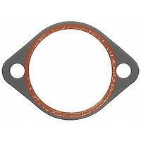 WATER OUTLET GASKET; 1996-1991 CHR L4 1468cc 1.5L SOHC 12 Valve; 1996-1991 MI L4 1468cc 1.5L SOHC 12