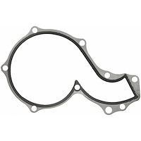 WATER PUMP GASKET; 1989-1986 VW L4 1780cc 1.8L DOHC 16 Valve; 2002-1997 AUD L4 1780cc 1.8L DOHC Turb