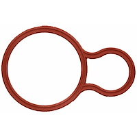 Molded Rubber Thermostat Housing Gasket for 2004-2010 Cadillac, 1998-2007 Chrysler and 1998-2006 Dodge Vehicles