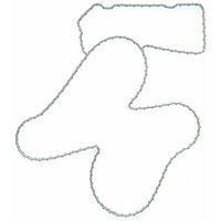 WATER PUMP GASKET 2004-2003 DT V8 345 5.7L OHV