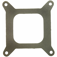 CARBURETOR MOUNT GASKET; 1969-1967 GM V8 302CI 4.9L Chevrolet; 1969 GM V8 350CI 5.7L Chevrolet; 1970