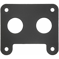 CARBURETOR MOUNT GASKET; 1983-1982 GM V6 181CI 3.0L Buick; 1979 GM V6 196CI 3.2L Buick; 1982-1979 GM