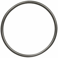EXHAUST PIPE GASKET; 1999-1997 GM V6 189CI 3.1L Chevrolet; 2004-1999 GM V6 189CI 3.1L Chevrolet; 199