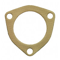EXHAUST PIPE GASKET; 1963-1962 GM H6 145CI 2.4L Turbo; 1955-1954 GM V8 264CI 4.3L Buick; 1957 GM V8