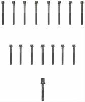 HEAD BOLT SET; 1989-1987 GM V6 173CI 2.8L Chevrolet; 1993 GM V6 189CI 3.1L Chevrolet; 1994-1988 GM V