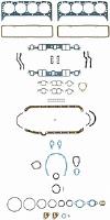 Full Engine Gasket Set for 1957-1979 Chevy Bel Air, Corvette, Nomad & Trucks [2-Piece Rear Main Seal]