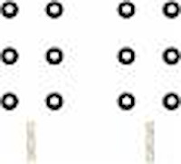 VALVE STEM SEAL SET 1998-1991 HO V6 3206cc 3.2L SOHC 24 Valve