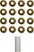 VALVE STEM SEAL SET; 1979-1973 AMC V8 304CI 5.0L OHV; 1981-1973 JEE L/D V8 304CI 5.0L OHV; 1978-1973