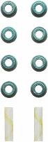 VALVE STEM SEAL SET; 1987-1983 NI L4 1680cc 1.7L Diesel; 1987-1984 NI L4 1809cc 1.8L SOHC Turbo 8 Va