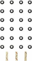 VALVE STEM SEAL SET; 1996-1990 NI V6 2960cc 3.0L DOHC 24 Valve; 1996-1990 NI V6 2960cc 3.0L DOHC Tur