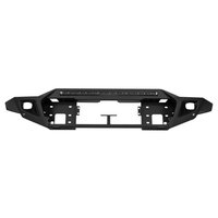 3280010B Non-Winch Front Bumper w/ Fit Kit Fits Select Ford Bronco [Black Finish]
