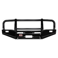 3432300B Combination Bumper w/ Fit Kit Fits Select Land Rover Defender 90/110 [Black Finish]