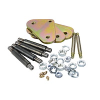 OMEGS11 Shackle Kits, Greasable Shackle Kit, Yj