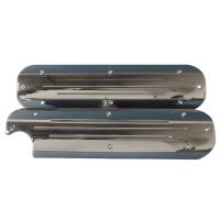 LS COIL COVRS BILLET BALLMIL W/CUT SATIN