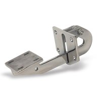 Stainless Steel Hidden Hinges 5" Outside x 2-1/4" Inside
