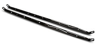 MS274-35BK Billet Aluminum Hood Brace Supports 1955 Chevy