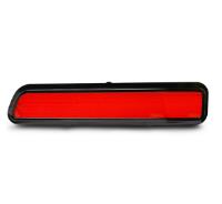 Billet Taillight Bezel and Lens Assembly for 1969 Camaro [Gloss Black Anodized Finish]