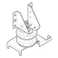 Ride-Rite Air Spring Kit 1984-2004 Ford F250/F350