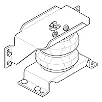 Ride-Rite Air Spring Kit 2007-2015 Ram 3500HD Cab & Chassis