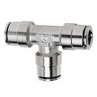 Union Tee Air Fitting 1/4'' Tubing Fittings