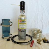Fire Safety System with 2.5 lbs. Bottle 5" Manual Pull Cable