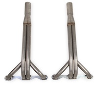 11546FLT Upright Derby Headers for Small Block Chevy