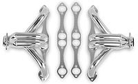 Block Hugger Header for Small Block Chevy Engine Swap Applications [Polished]