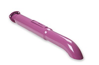 50231 Purple Hornies Glasspack Header Muffler 3 in. Turndown Outlet