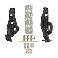 91950FLT Shorty Headers Fits Select Dodge Ram, Classic 1500 Trucks 5.7L HEMI [Black High-Temp Paint]