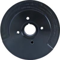 Harmonic Balancer for GM 6.2L/6.5L Diesel 1994-2000 [External Balance, 8 in., Black Zinc]