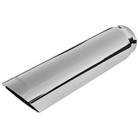 Polished Stainless Steel Exhaust Tip Weld-On